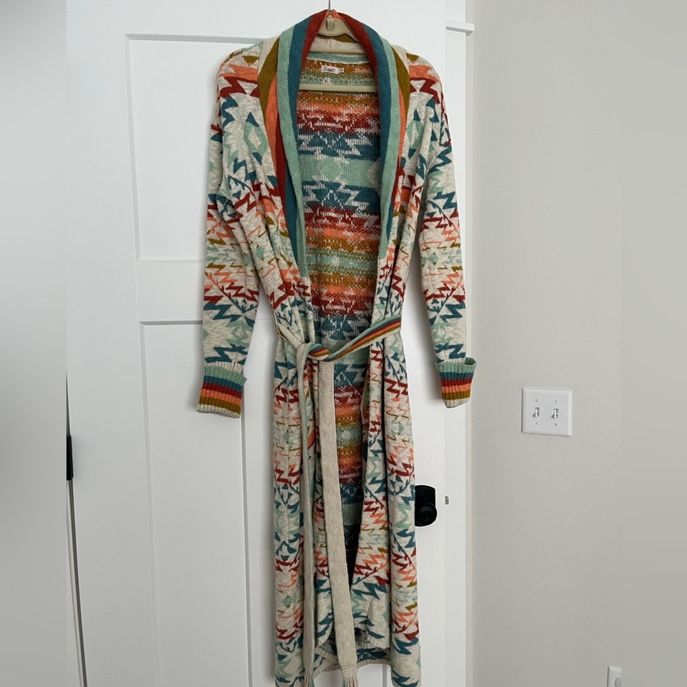 Faherty Frida Longline Cardigan, size S, worn twice. Great condition.